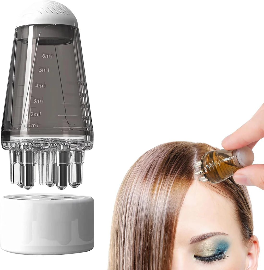 Scalp Root Hair Oil Applicator – Mini Oil Massage Comb